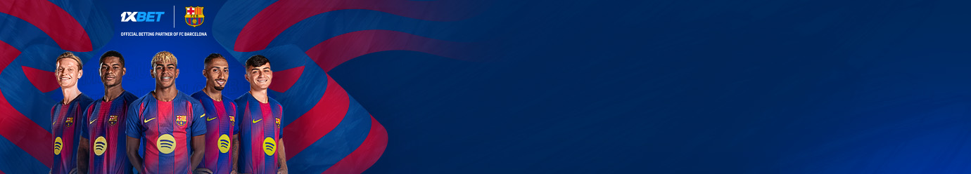 1XBET - ایف سی بارسلونا کا بین الاقوامی پارٹنر۔