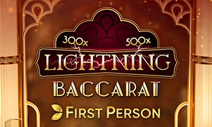 First Person Lightning Baccarat